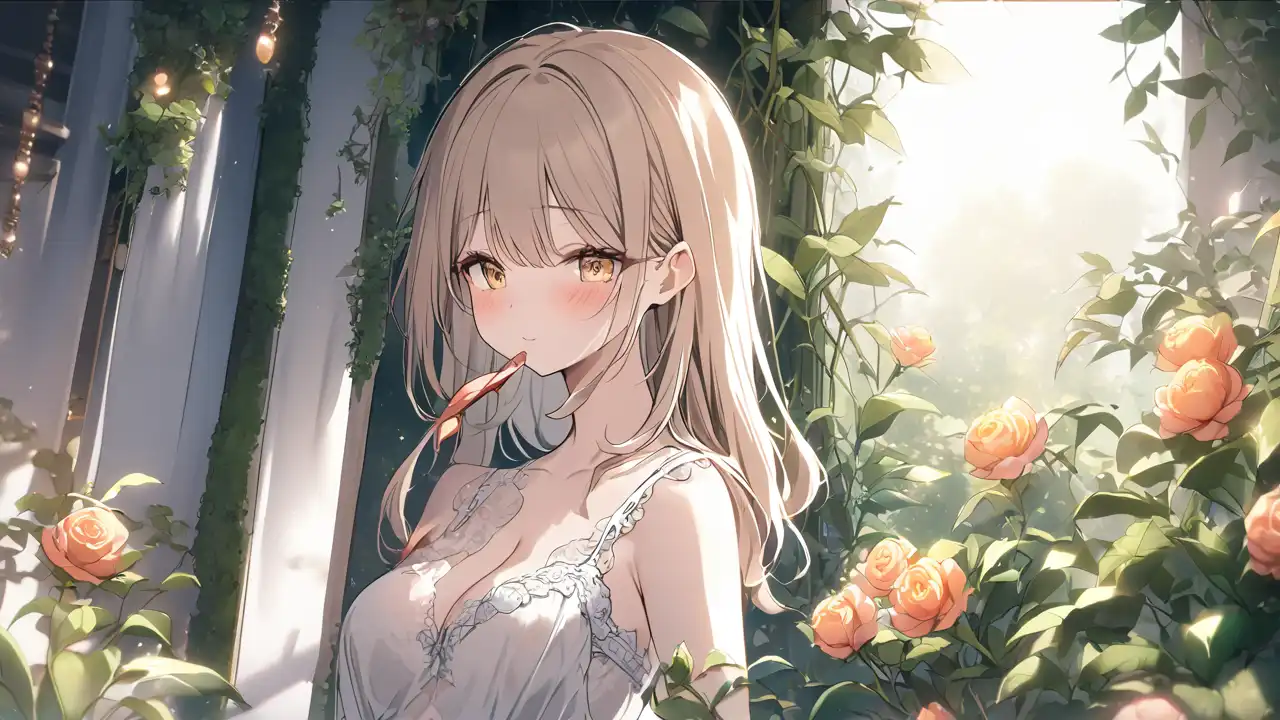 小清新风格唯美写真｜这个扎马尾的女孩竟是抖音隐藏款女神